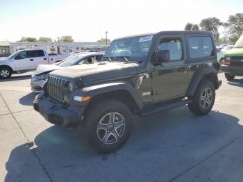  Salvage Jeep Wrangler