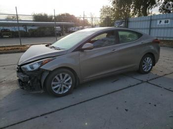  Salvage Hyundai ELANTRA