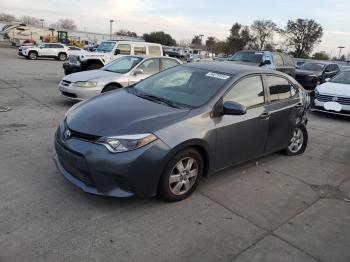  Salvage Toyota Corolla