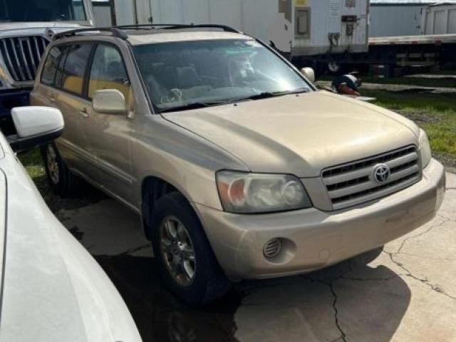  Salvage Toyota Highlander