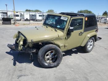  Salvage Jeep Wrangler