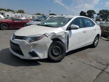  Salvage Toyota Corolla