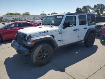  Salvage Jeep Wrangler