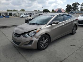  Salvage Hyundai ELANTRA