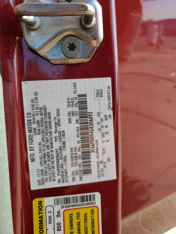 Ford Fusion Se Image 3