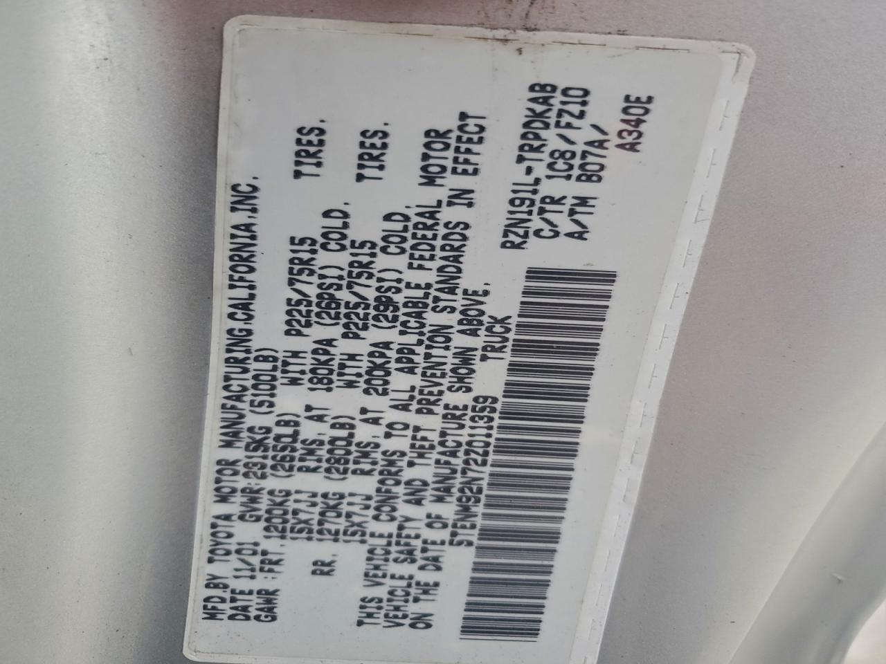 Toyota Tacoma Prerunner Image 12