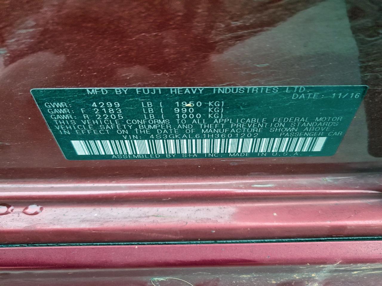 Subaru Impreza Sport Image 6