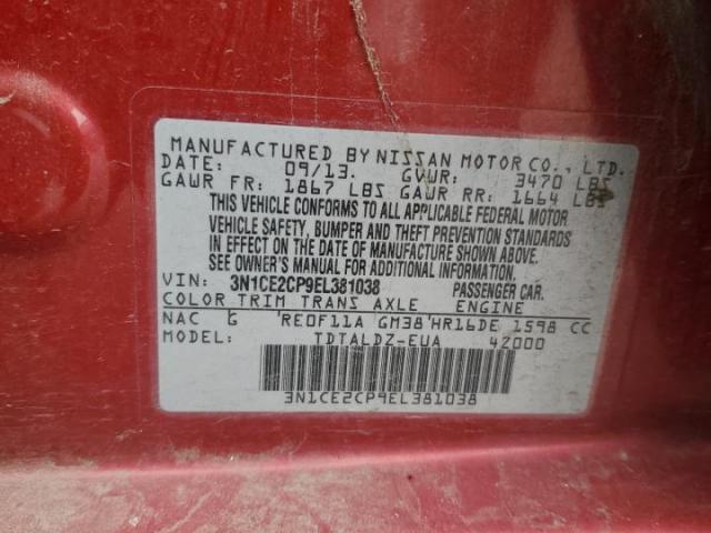 Nissan Versa S Image 11