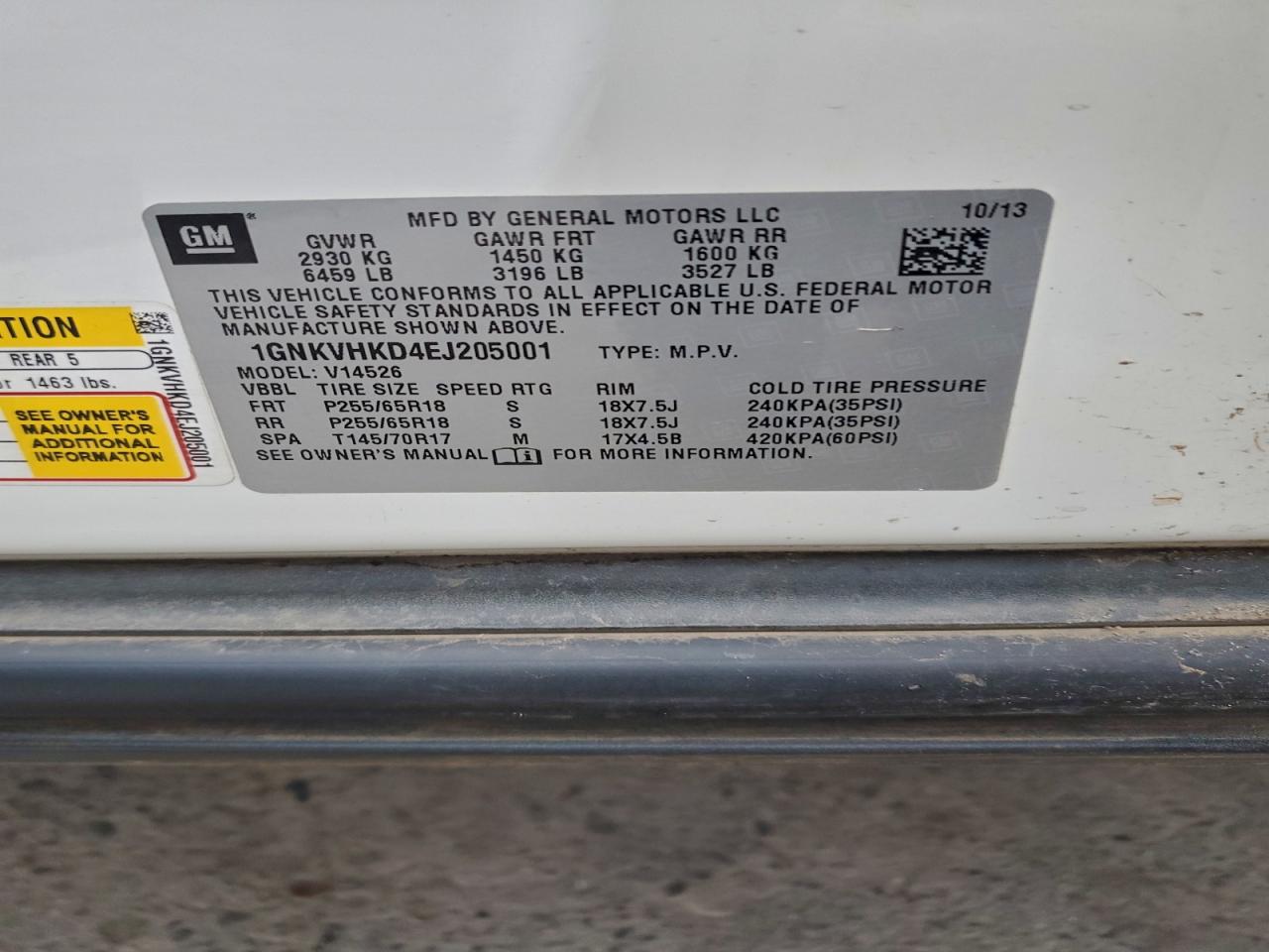 Chevrolet Traverse Lt Image 11