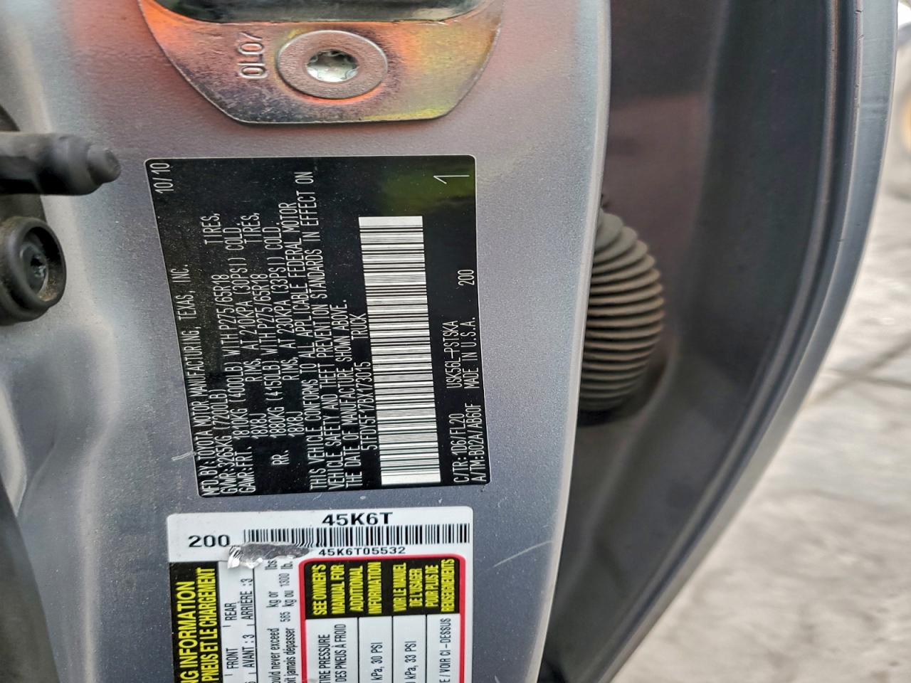 Toyota Tundra Crewmax Sr5 Image 12