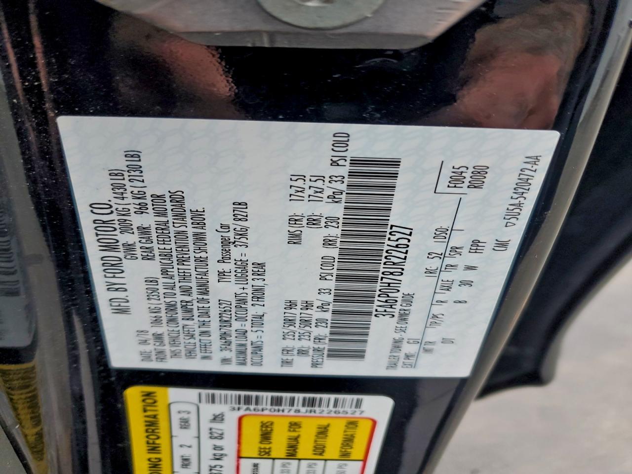 Ford Fusion Se Image 5