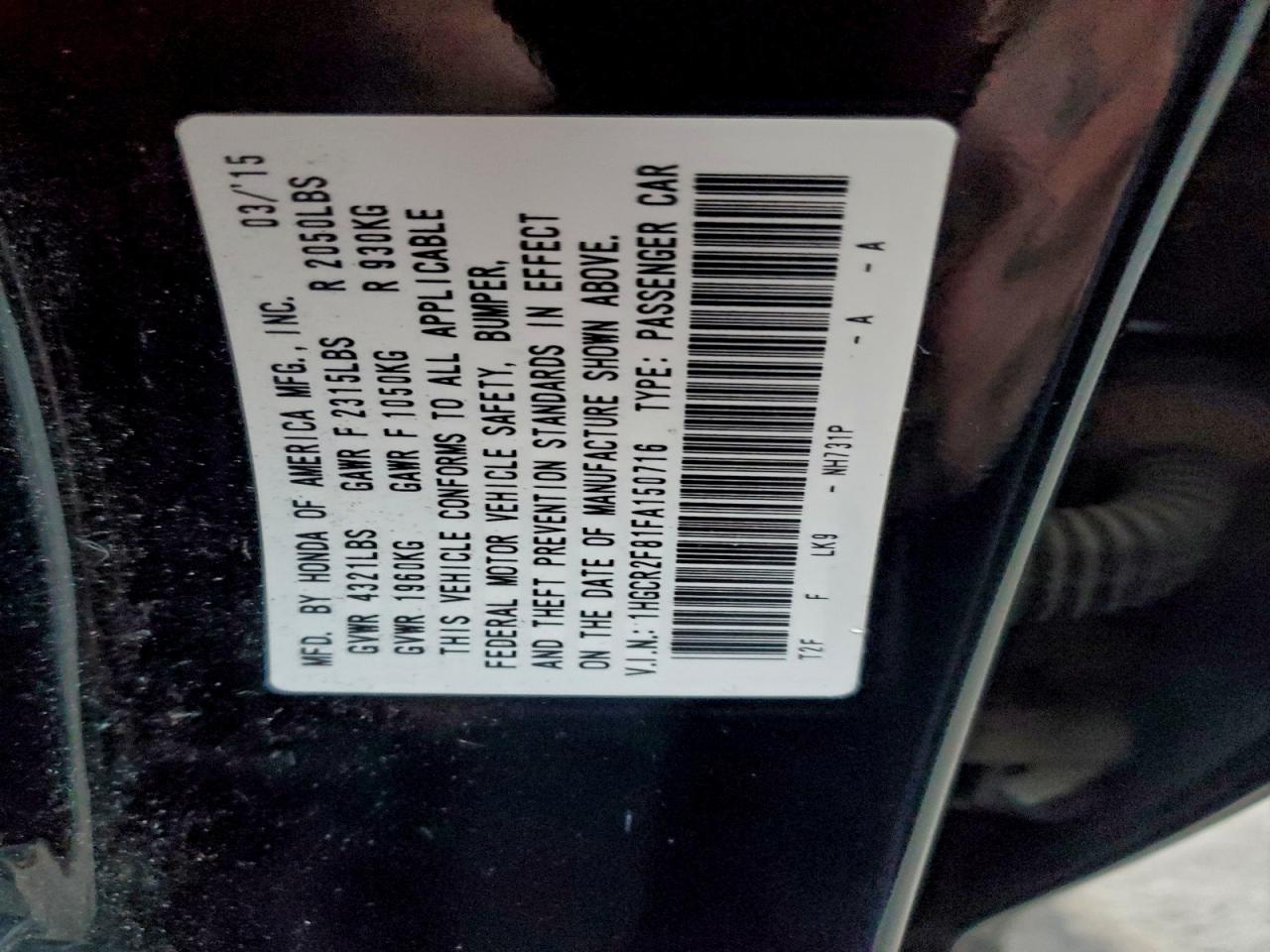 Honda Accord Exl Image 11